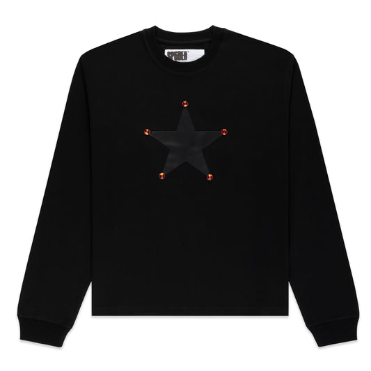 BLACK PORNSTAR LONGSLEEVE TEE