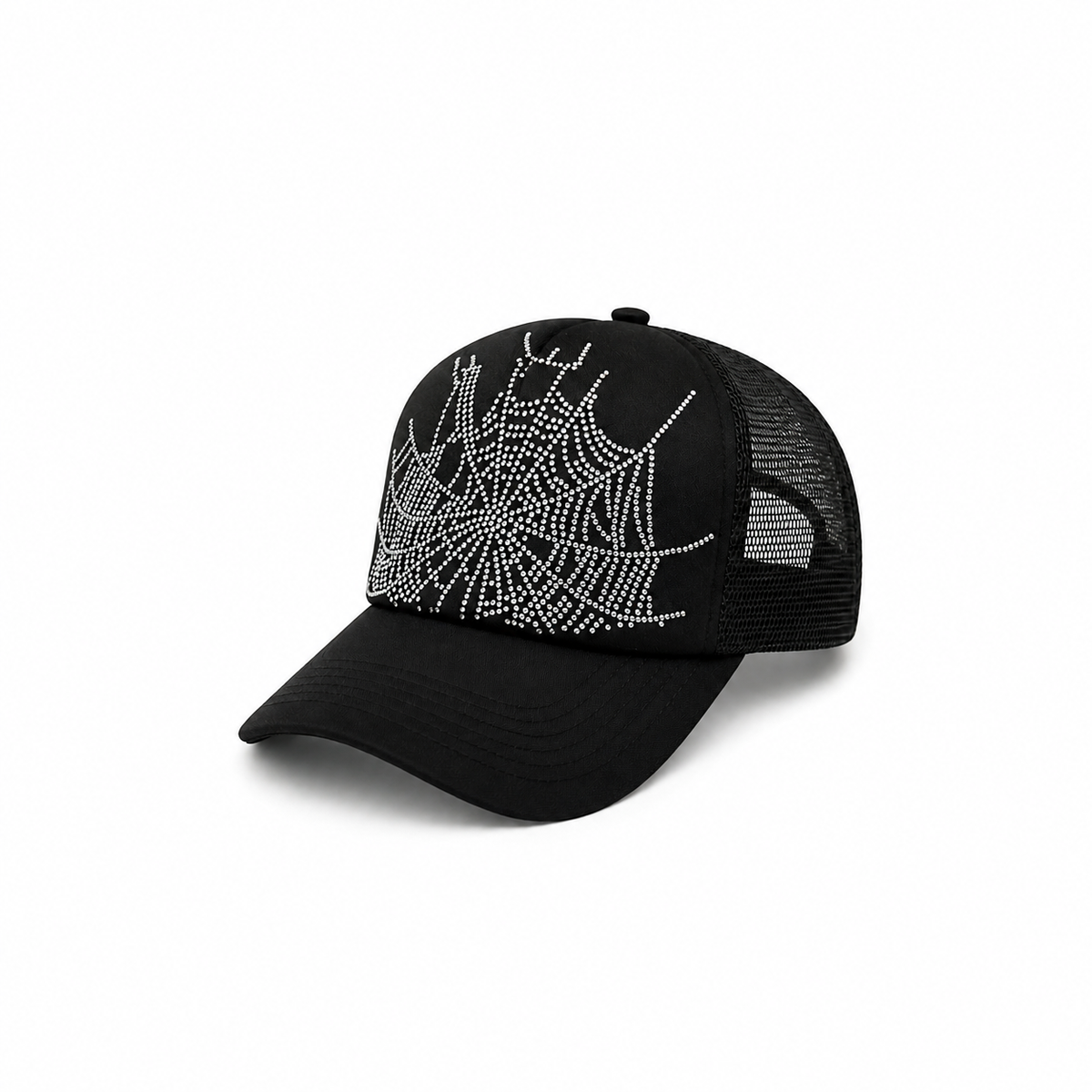 RHINESTONE WEB HAT