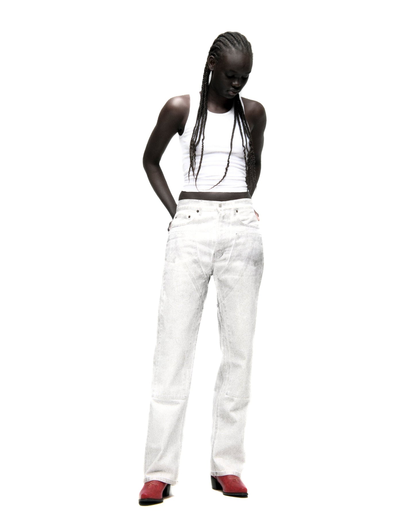 PLATINUM DENIM PANT