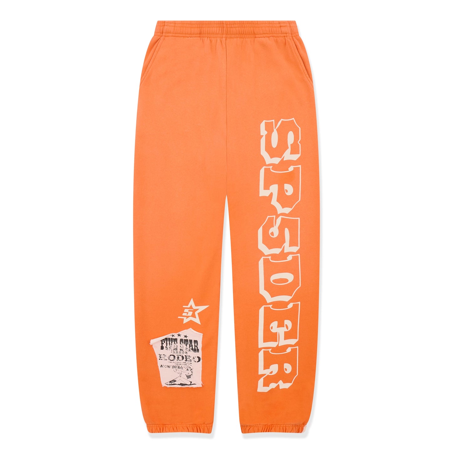 ORANGE 5STAR RODEO SWEATPANT