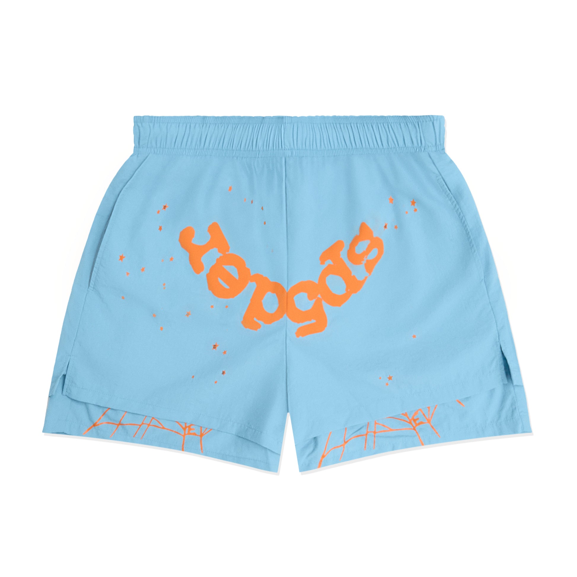 LIGHT BLUE OG WEB DOUBLE LAYER SHORT FRONT