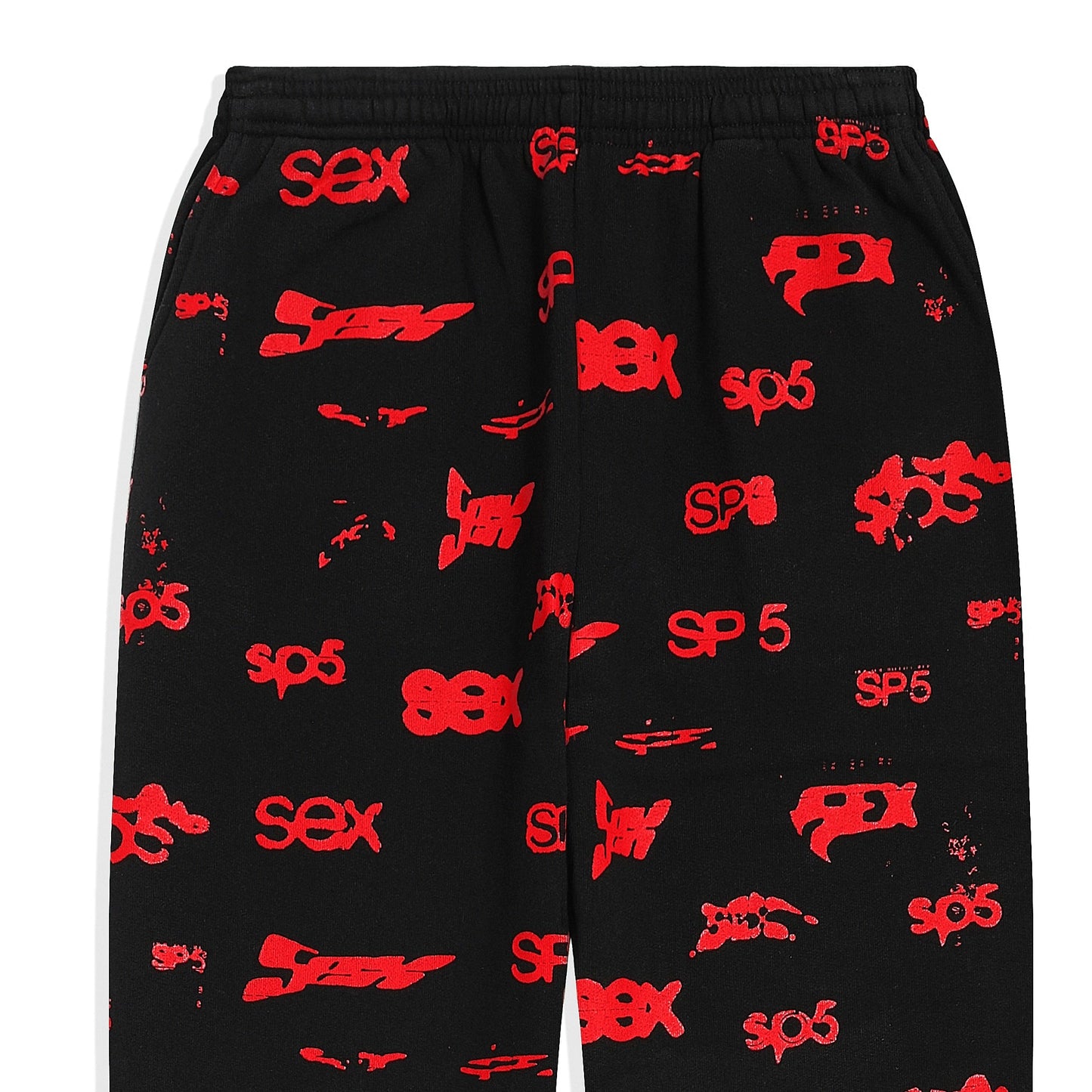 BLACK SEX AOP SWEATPANT BACK