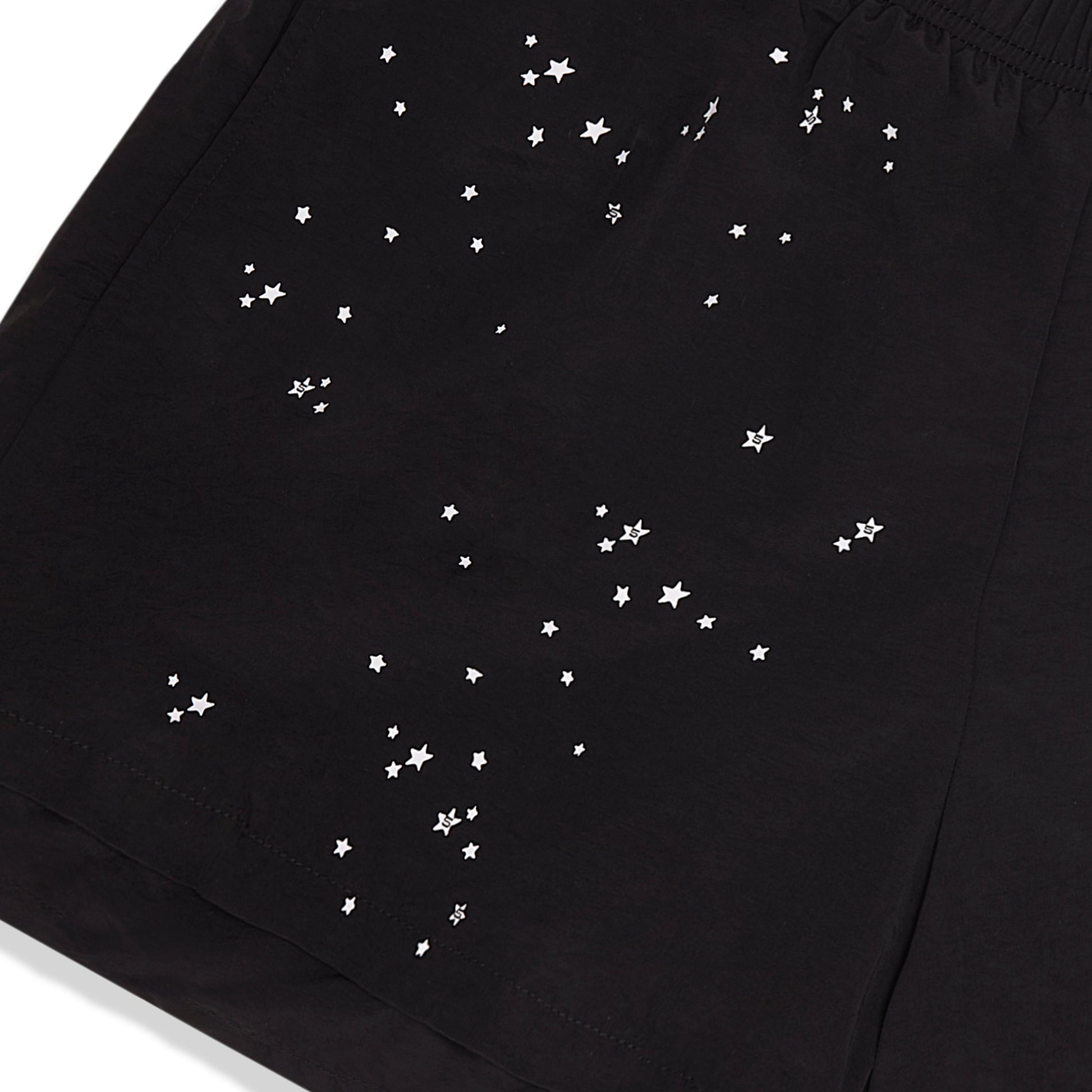 SP5DER PRO DOUBLE LAYER SHORT BLACK DETAIL