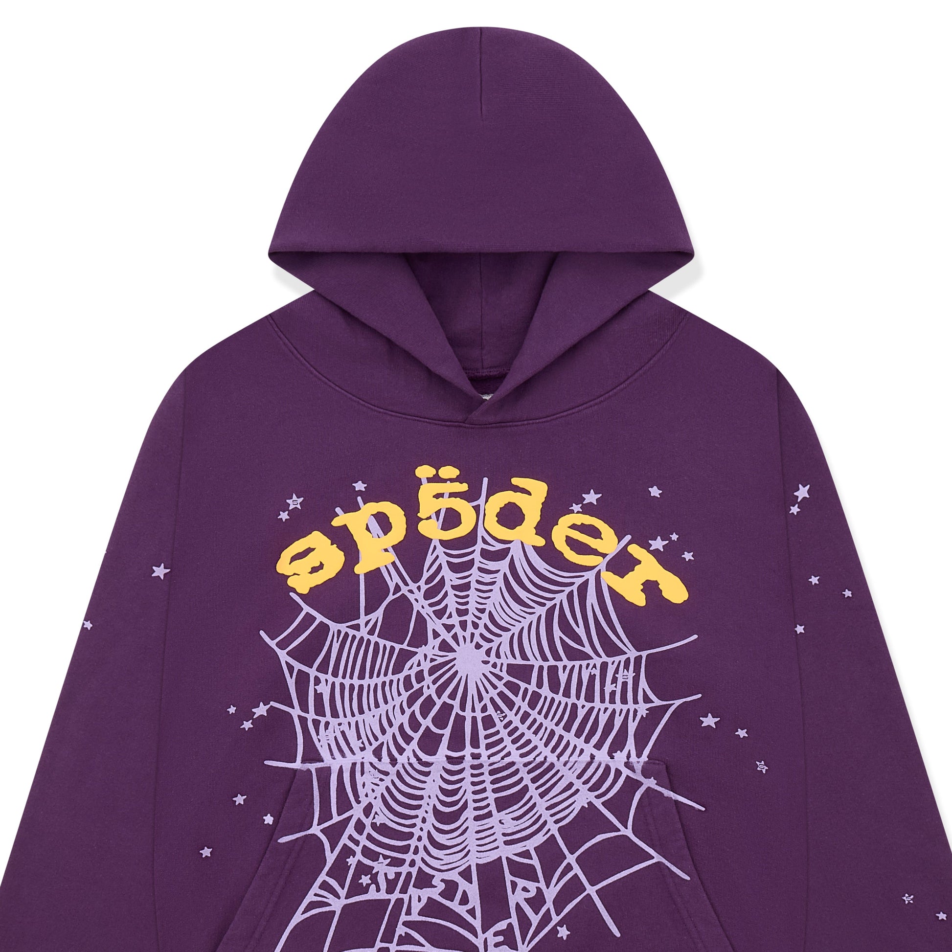 PURPLE STAR OG WEB V2 HOODIE