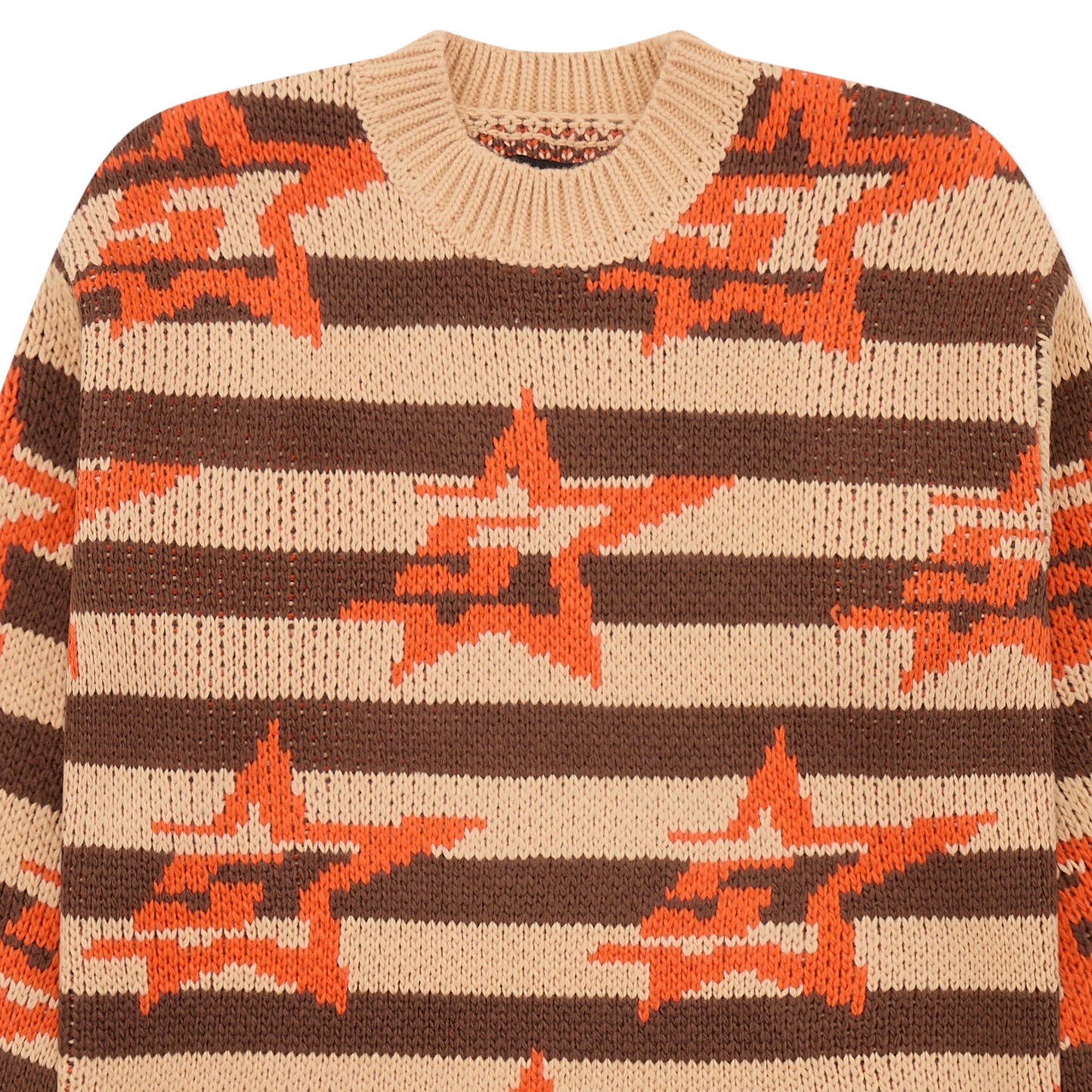 BROWN 5STAR SWEATER