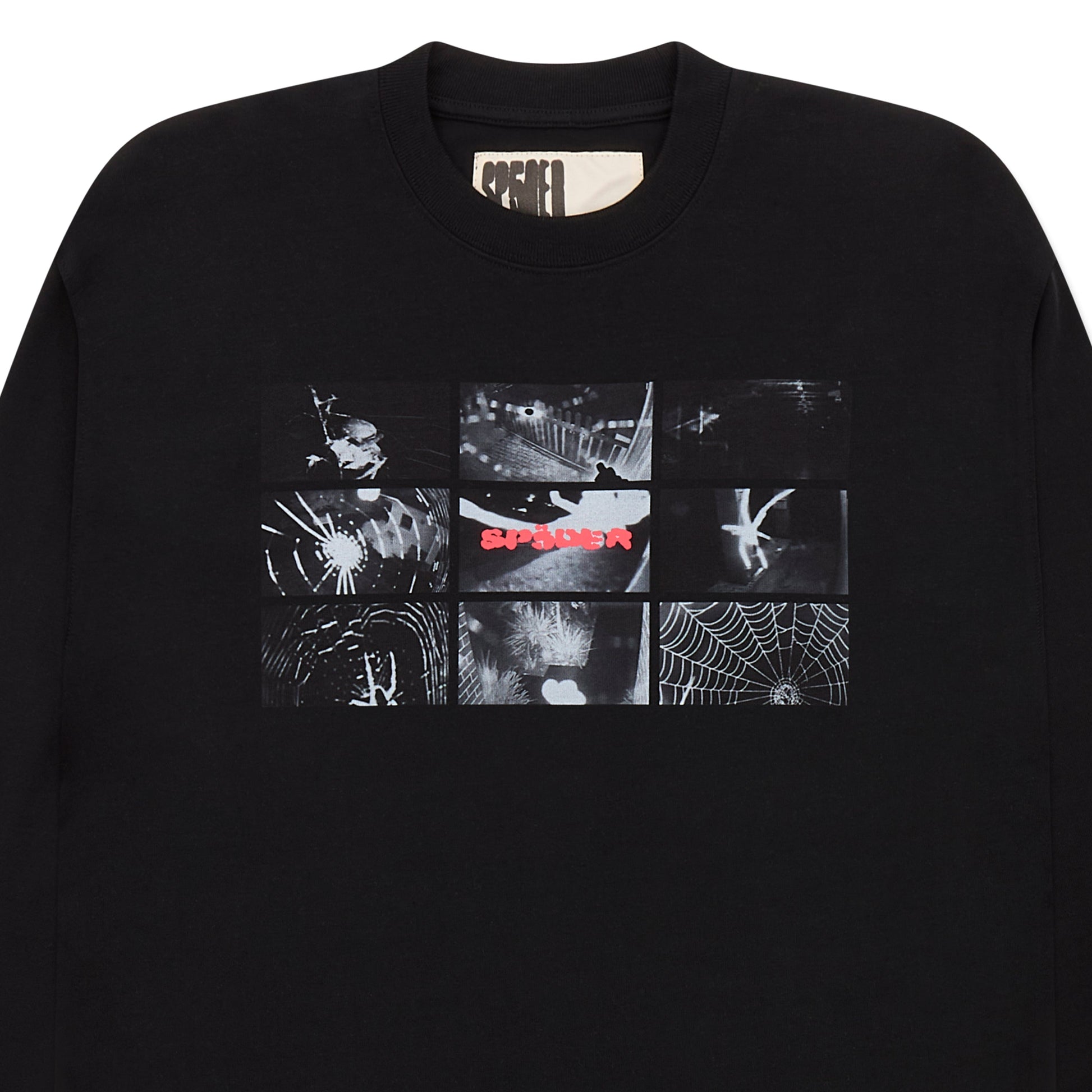 BLACK WEB MONITOR LS HW TEE