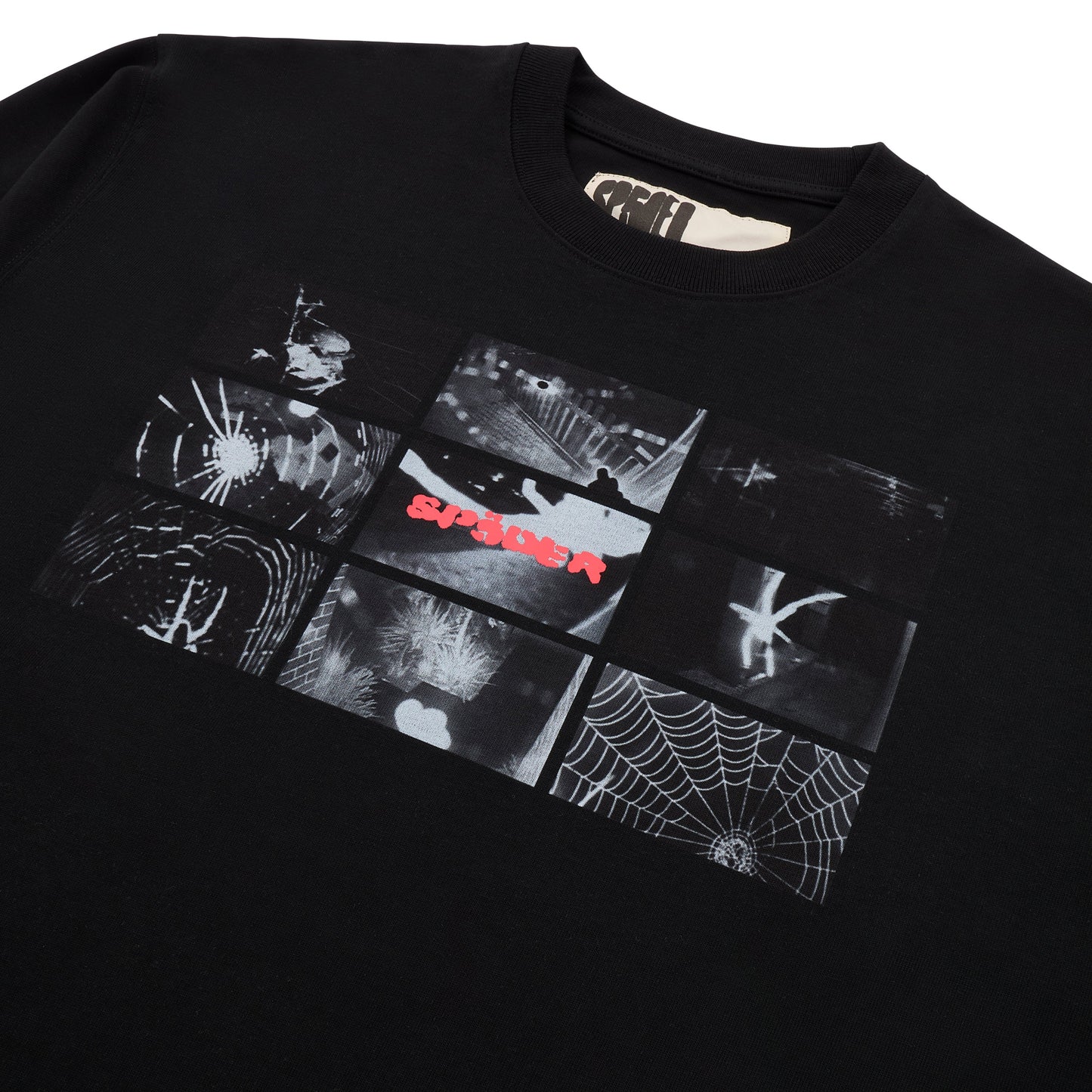 BLACK WEB MONITOR LS HW TEE